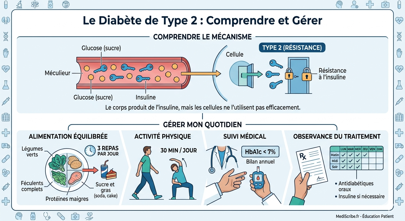 Les données scientifiques de base pour comprendre le diabète de type 2